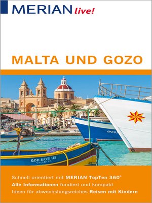 cover image of MERIAN live! Reiseführer Malta und Gozo